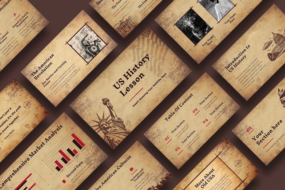 USA History Lesson Presentation preview 4