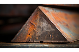 fabrication angle iron ai generated, an Industrial Photo by pikepicture
