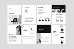 MURO - Keynote A4 Vertical Template