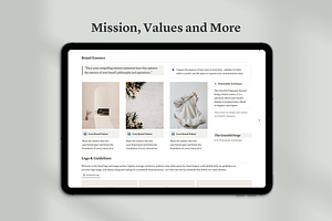 Notion Brand Guidelines Template