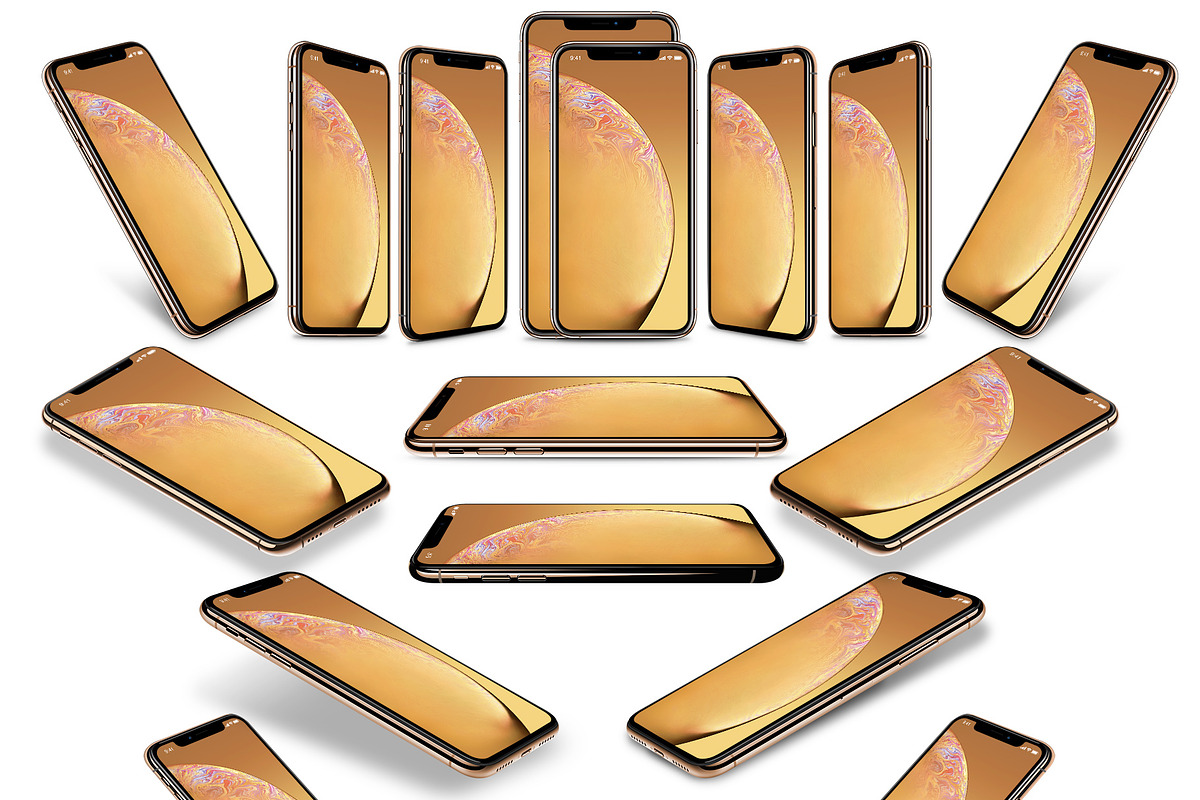 (INTRO SALE) iPhone XS and XS Max, an iPhone Mockup by RadekBroz (Photo 9 of 10)