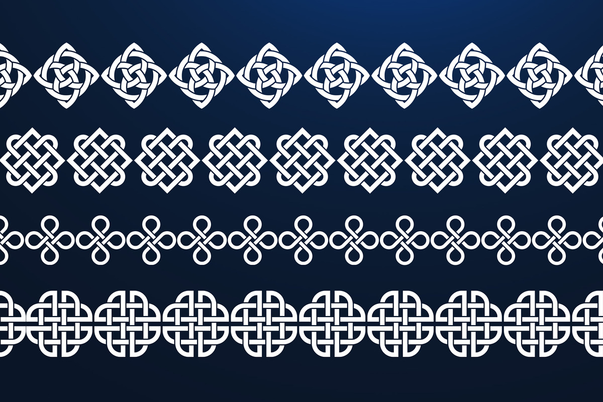 Celtic Knots Brush Set, a Brush Add-On by Zsolt Kosa Art (Photo 5 of 8)