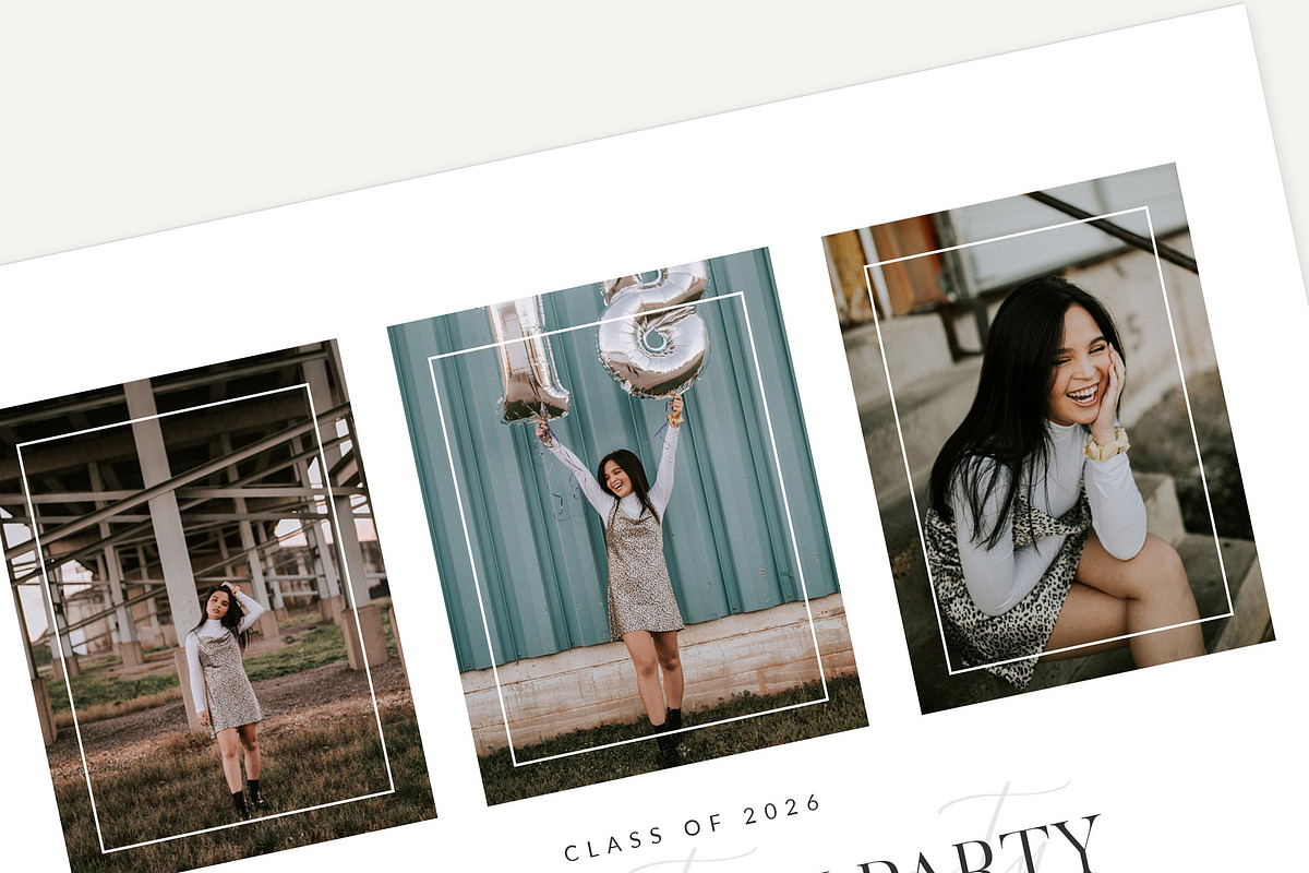Graduation Announcement Template BR, an Invitation Template by Laurie Cosgrove Design (Photo 4 of 7)