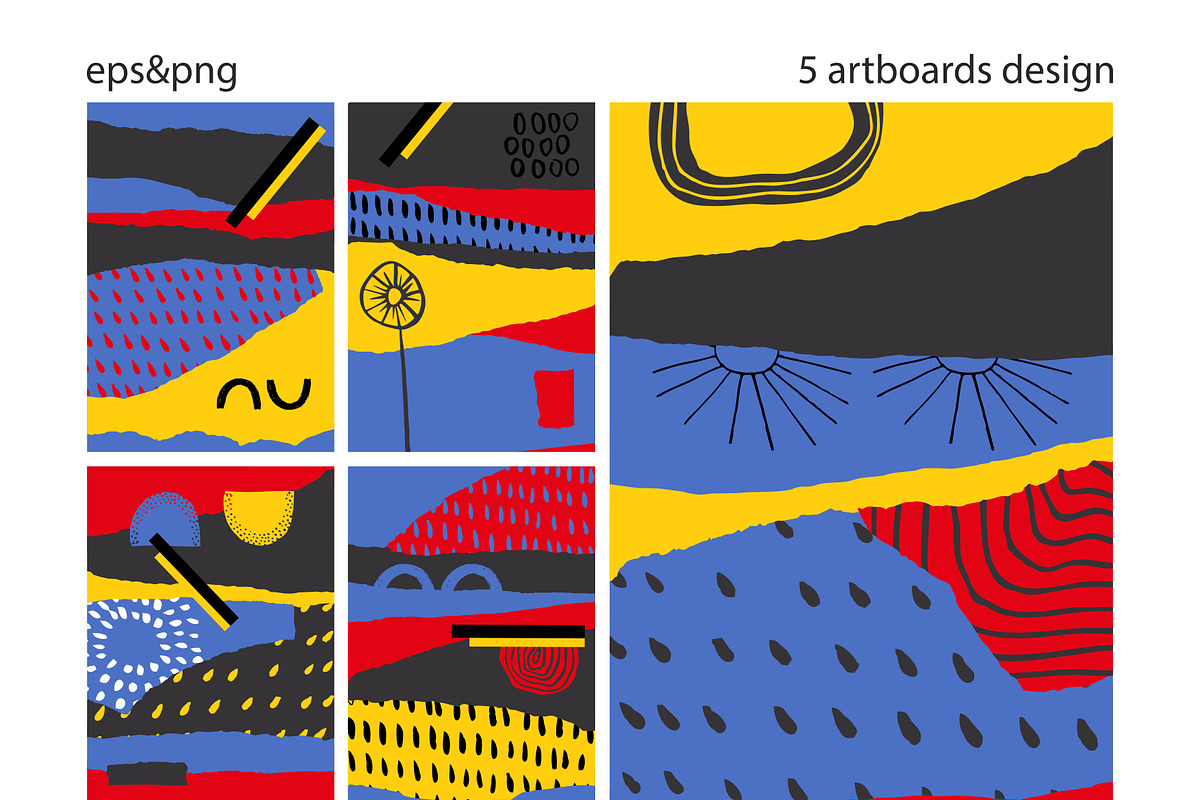 Cutouts big patterns bundle!, a Pattern Graphic by lisa_kalev (Photo 5 of 25)