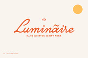 Luminaire Script, a Script Font by Any-Type® Foundry (Thumbnail 1 of 8)