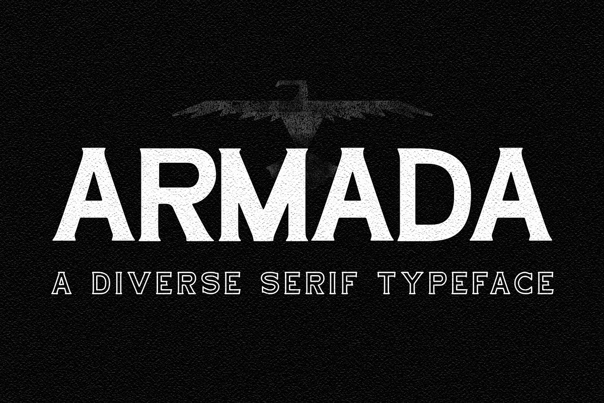 Armada / Serif Typeface, a Serif Font by Dylan Roop Design Co. (Photo 1 of 6)