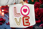 LOVE Yarn Png, Trendy Valentine Png, an Illustration by Canvas Craft (Thumbnail 1 of 7)