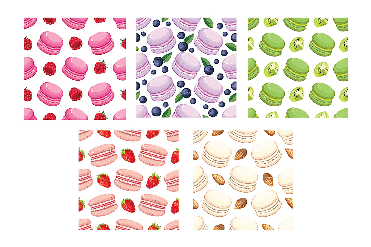 Macaron cakes collection, an Illustration by natamastery (Photo 5 of 7)