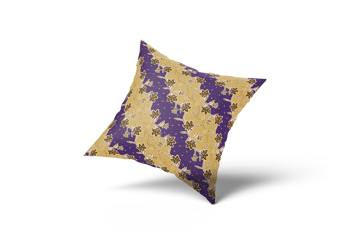 Colorful Java Batik Pattern, a Pattern Graphic by astrographic (Photo 8 of 10)