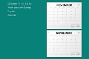 2027 Monthly Planner (MP050-2-27-L), a Stationery Template by mikhailmorosin (Thumbnail 7 of 8)