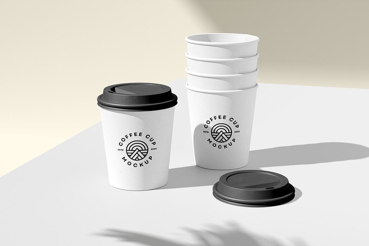 Coffee Cup Mockup, a Packaging Mockup by simuradi (Photo 4 of 8)