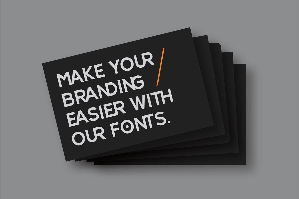Hundred Ligatture Logo Font, a Sans Serif Font by Patria Ari (P4tcreativa) (Photo 5 of 9)