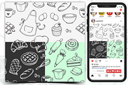 Baker Seamless Pattern Set, a Pattern Graphic by regalDRAW (Thumbnail 2 of 3)