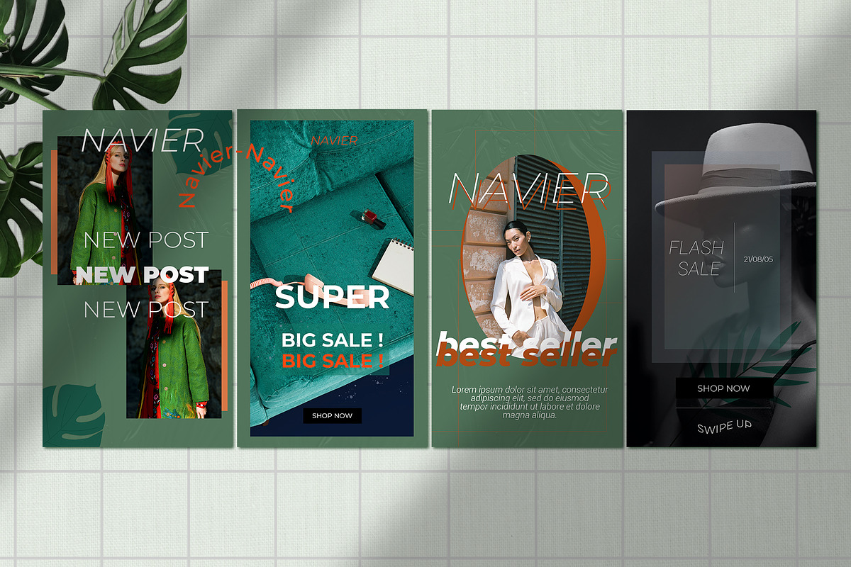 NAVIER 2 Instagram Post and Stories, a Social Media Template by Compaq_Creative (Photo 7 of 10)