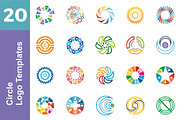 20 Logo Circle Templates Bundle, a Branding & Logo Template by Friendesigns (Thumbnail 1 of 21)