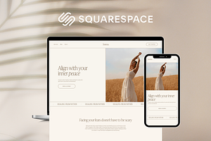 Squarespace Template Coach Website