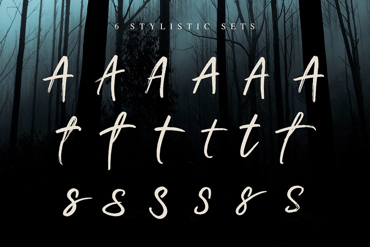Sad Riff with 6 Stylistic Sets preview 6