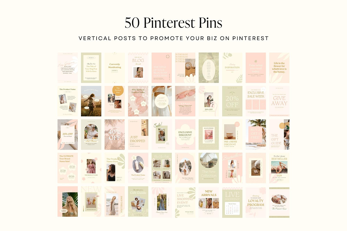 Ecommerce Shop Template Pack | Canva, a Design Template by Fourteen Creative Co. (Photo 9 of 13)