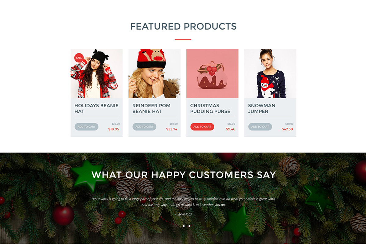 Winter Sale WordPress Theme, a WordPress Template by ThemeREX (Photo 5 of 5)