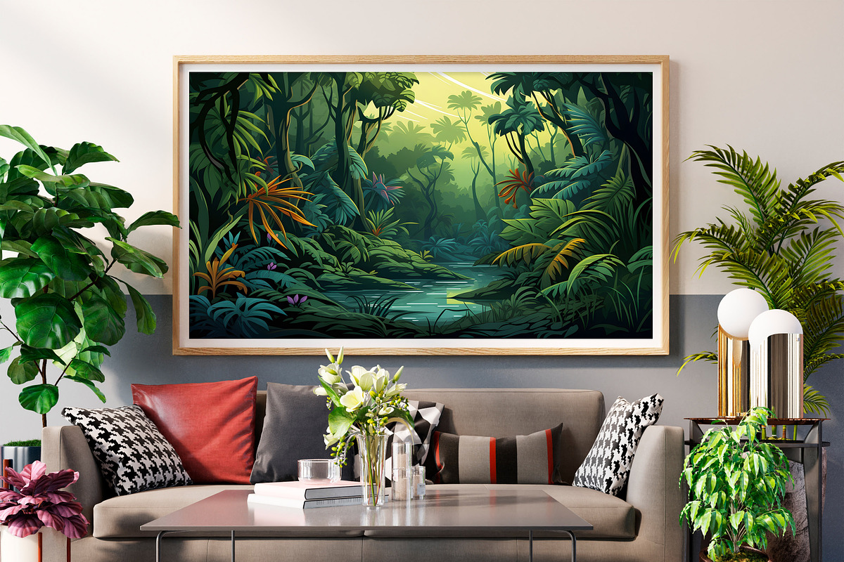 Forest Wallpaper, a Wallpaper Graphic by Forhadx5 (Photo 8 of 12)