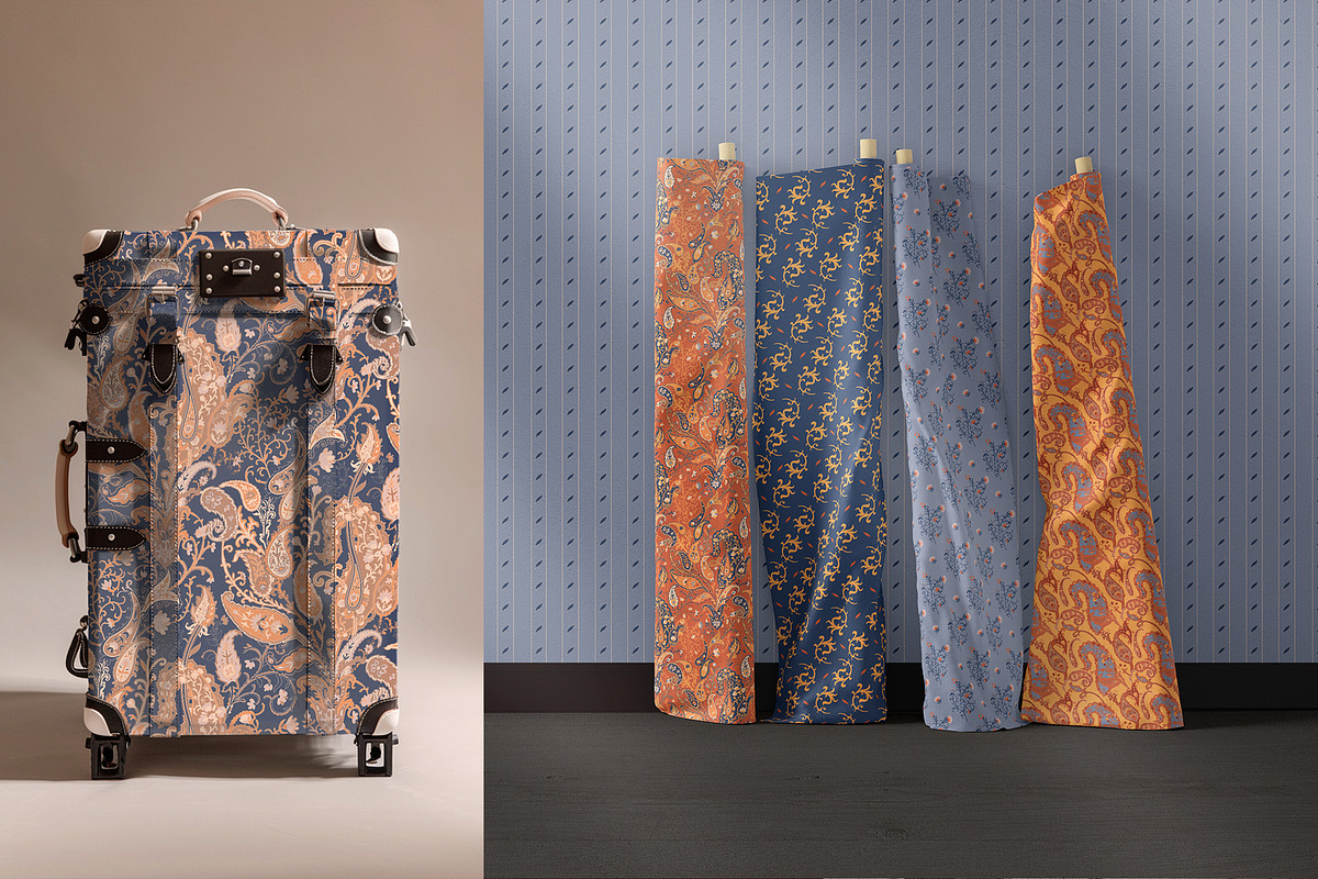 Boho Paisley & Floral Patterns, a Pattern Graphic by Sonulkaster (Photo 13 of 13)
