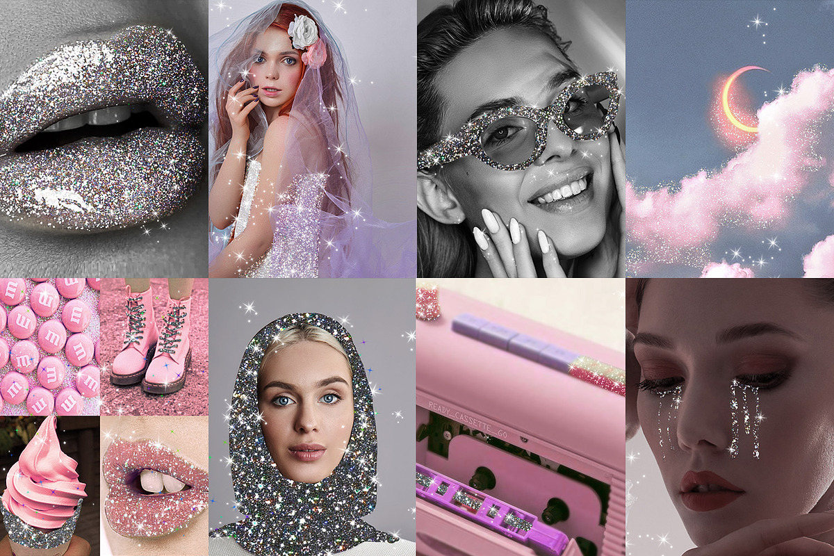 Sparkle Photoshop Instagram Template, a Social Media Template by Photohacklovers (Photo 3 of 6)