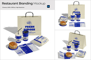 Restaurant Branding Mockup
