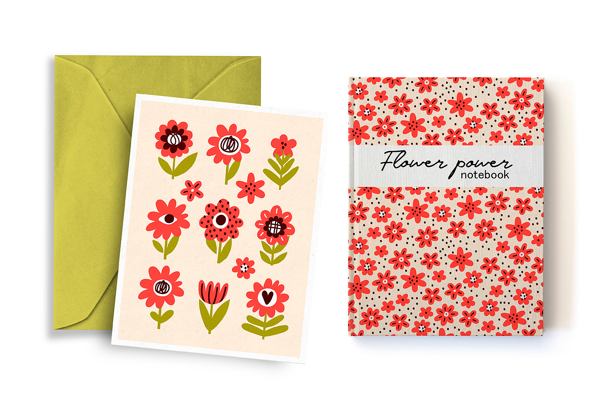 FLO, a Decorative Illustration by Nastya Tkachova (Photo 2 of 3)