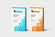 Paper Bag Mockup, a Packaging Mockup by zpackcreative (Thumbnail 3 of 4)