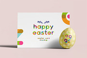 Easter Eggs & Card Mockup, an Advertising Mockup by zippypixelstudio (Thumbnail 3 of 8)