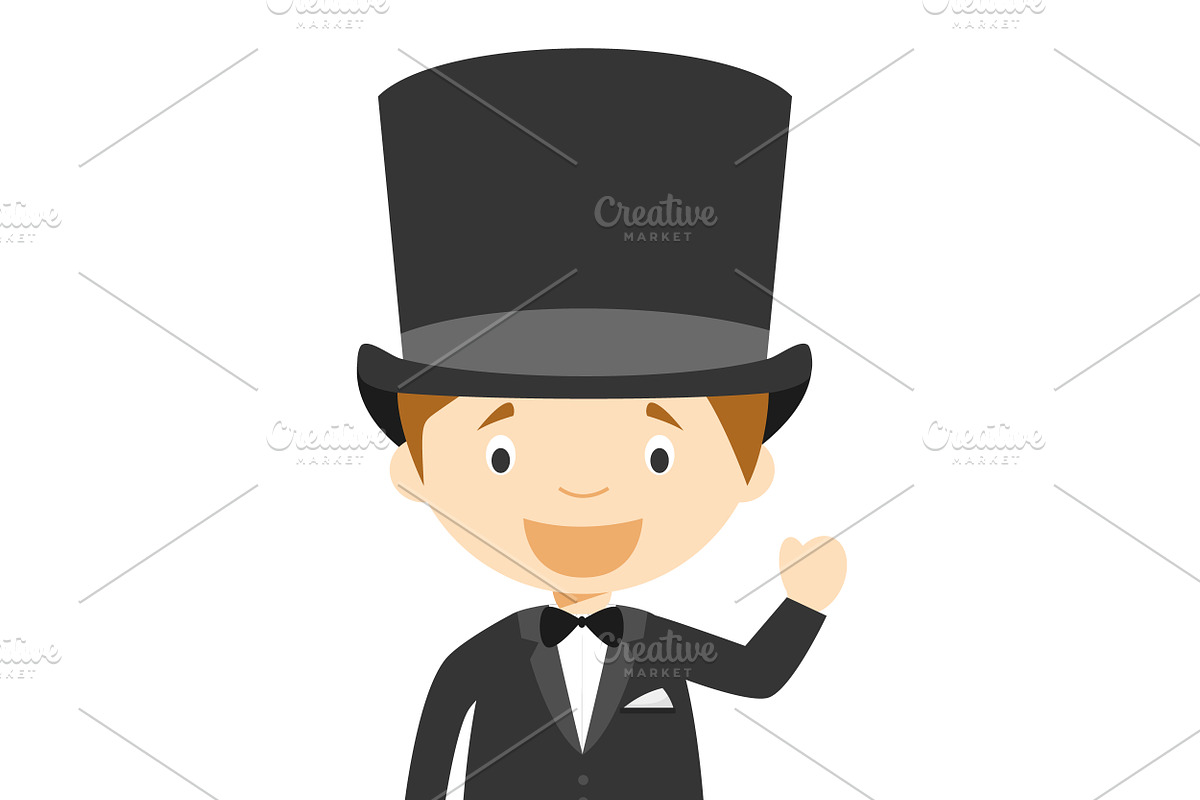 Wedding characters in cartoon style, a Person Illustration by asantosg (Photo 20 of 25)