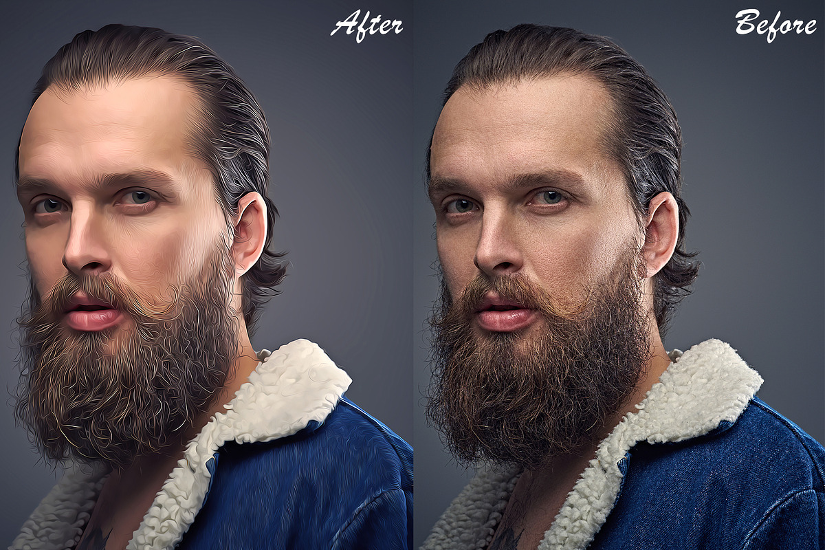 Glorious Painting Photoshop Action, an Action Add-On by CraftingStudio (Photo 3 of 4)