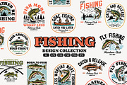 Fishing Design Collection, a Branding & Logo Template by cd-design.co (Thumbnail 1 of 8)