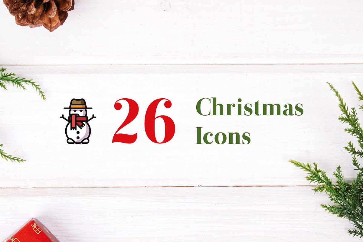 26 Christmas Icons, an Icon by Jinro (Photo 1 of 15)