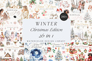 New! Winter Christmas Edition, a Seasonal Illustration by Isabelle Salem (Thumbnail 1 of 227)