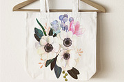 watercolor flower bouquets, a Decorative Illustration by Vavavka (Thumbnail 5 of 6)