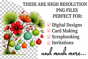 Whimsical Christmas Watercolor Clipa, an Illustration by Daily.Designs (Thumbnail 2 of 5)