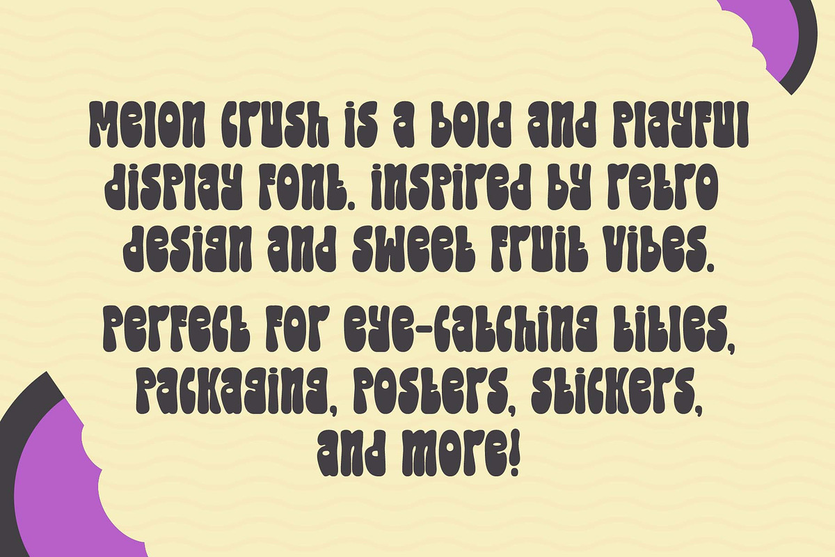 Melon Crush Font, a Handwritten Font by KengGraphic (Photo 2 of 12)