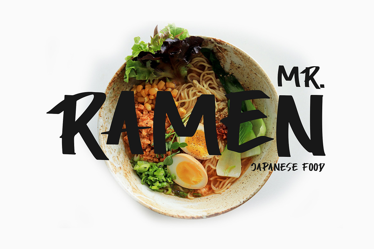 Recipe Bold Display Font, a Script Font by Giant Design (Photo 3 of 10)