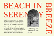 Morgen Blur, a Serif Font by Craft Supply Co. (Thumbnail 2 of 8)
