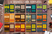 1.Tribal patterns, brushes and cards, a Pattern Graphic by SwetTS (Thumbnail 6 of 6)