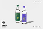 Water Bottle Mockup, a Packaging Mockup by Unerispace (Thumbnail 1 of 3)