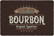 Bourbon Typeface, a Script Font by VozzyStock (Thumbnail 1 of 5)