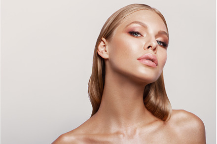 Beauty portrait of model with, a Beauty & Fashion Photo by korabkova