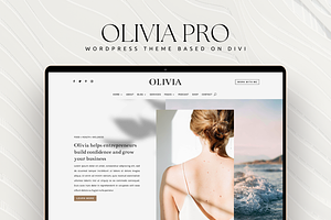 Wellness Olivia Pro WordPress Divi 5, a WordPress Template by Lovely Confetti