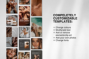 Skincare Instagram Canva Templates, a Social Media Template by DesignsbyMariaStudio (Thumbnail 3 of 10)