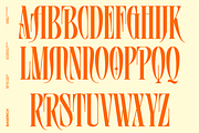 Bergurau Typeface, a Serif Font by Bagerich Type Foundry (Thumbnail 6 of 7)