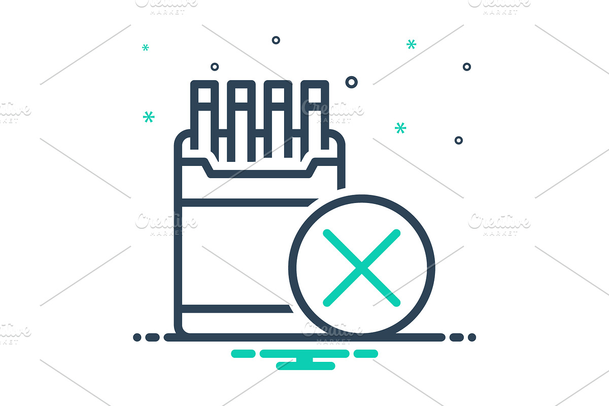 Restriction inhibition mix icon, an Icon by Creative priyanka ...