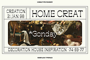 Rompluck - A Display Typeface, a Serif Font by Comactype Foundry (Thumbnail 16 of 20)