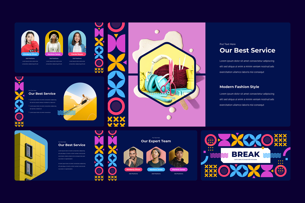 Creative PowerPoint Template, a Presentation Template by YossyOneStd (Photo 3 of 6)